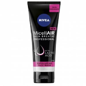 Nivea MicellAIR Exfoliating Face Wash With Lactic Acid 125ML