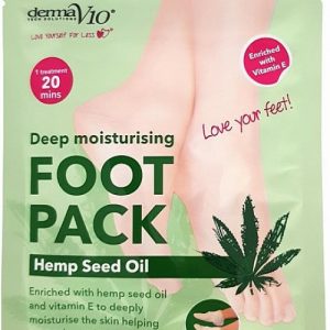 Derma V10 Deep Moisturising Hemp Seed Foot Pack