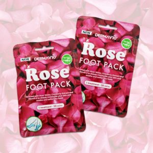 Derma V10 Rose Foot Pack