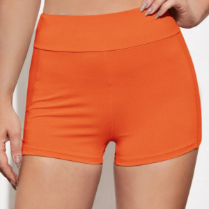Orange Sports Shorts (Medium/US 6-8/UK 10-12/EU 36-38)
