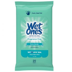 Wet Ones Wipes Sensitive Skin 20’s