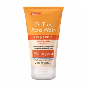 Neutrogena Oil-Free Acne Wash Daily Scrub 124ML