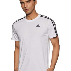 Men’s Adidas T-Shirts White (Large/US 10-12/UK 14-16/EU 40-42)