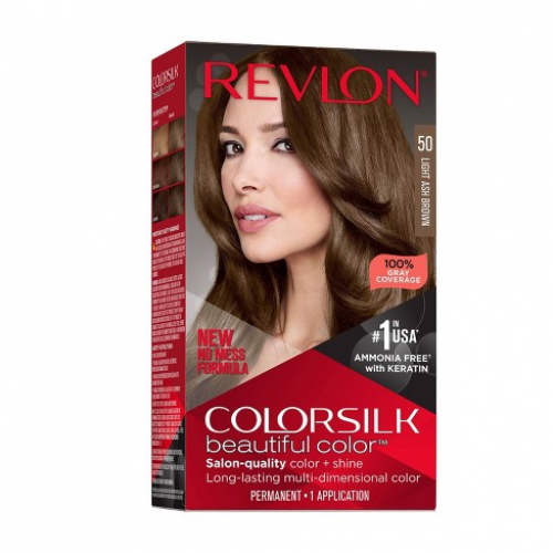Revlon Colour Silk Light Ash #50 With Keratin