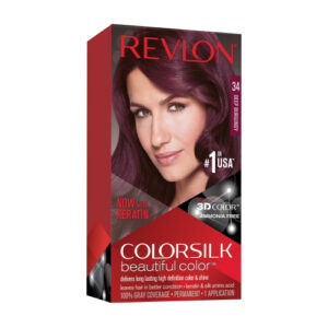 Revlon Colour Deep Burgandy #34 With Keratin