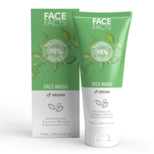 Face Facts 98% Natural Face Wash 75ML