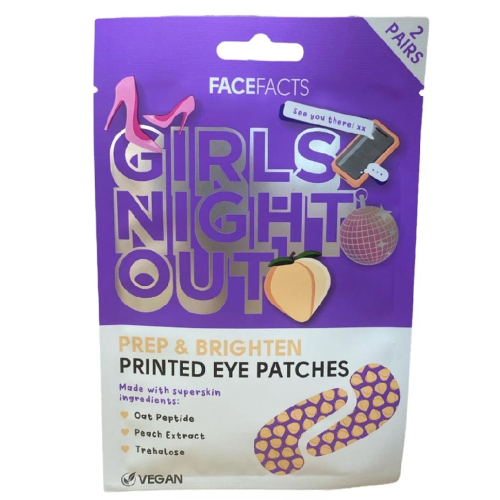 Face Facts Girls Night Out Printed Eye Patches 2’s (6ML)