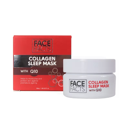 Face Facts Collagen & Q10 Gel Sleep Mask 50ML