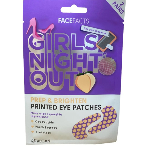 Face Facts Girls Night Out Printed Eye Patches 2’s (6ML)