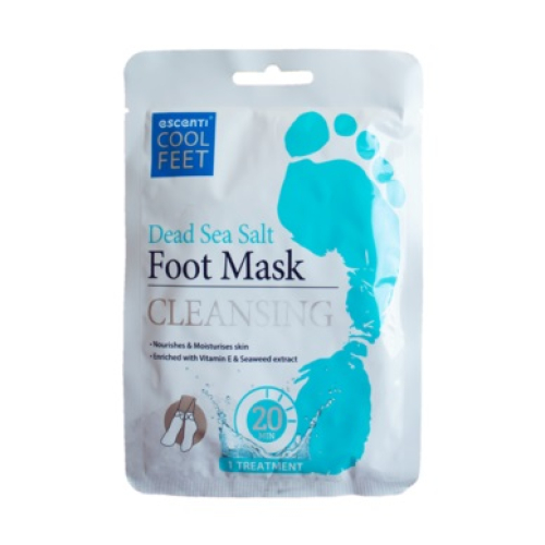 Escenti Cool Feet Dead Sea Salt Foot Mask