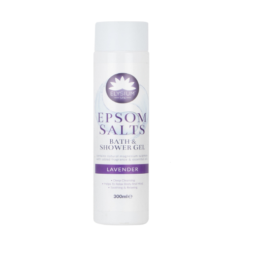 Elysium Spa Epsom Salt Shower Gel Lavender 300ML