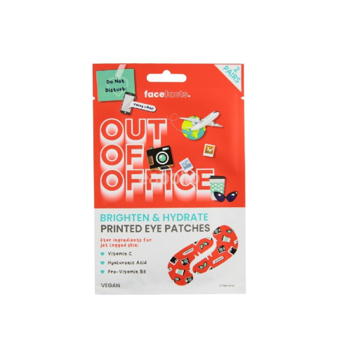 Face Facts Out of Office Printed Eye Patches