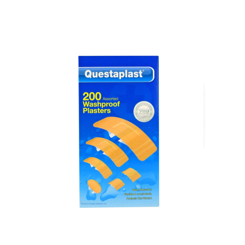 Questaplast Assorted Washproof Plasters 200S