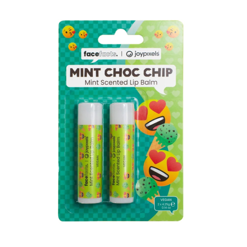Face Facts Joypixels Lip Balm – Mint Choc Chip
